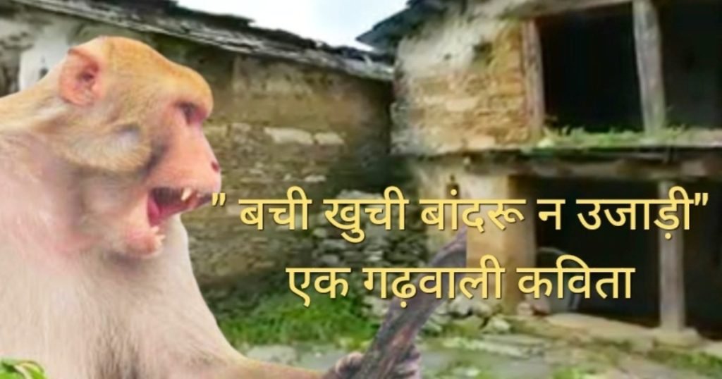 पहाड़ की वास्तविक स्थिति का बखान करती ये गढ़वाली कविता