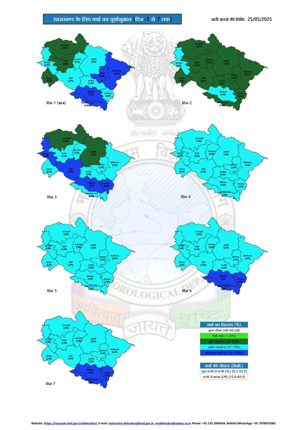 उत्तराखंड मौसम अपडेट: उत्तराखंड में 31 मई तक बारिश का अलर्ट 1 उत्तराखंड मौसम अपडेट: उत्तराखंड में 31 मई तक बारिश का अलर्ट