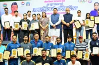 मुख्यमंत्री ने ओलंपिक दिवस पर खिलाड़ियों को किया सम्मानित, ‘खेलभूमि उत्तराखंड’ के संकल्प को दोहराया