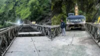 धराली आपदा के बाद उम्मीद की किरण: धराली में बेली ब्रिज का निर्माण कार्य अंतिम चरण में
