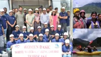 टिहरी झील में 14 दिवसीय महिला बेसिक व्हाइट वाटर कयाकिंग प्रशिक्षण शिविर: आत्मनिर्भरता और साहस की नई उड़ान टिहरी झील में 14 दिवसीय महिला बेसिक व्हाइट वाटर कयाकिंग प्रशिक्षण शिविर: आत्मनिर्भरता और साहस की नई उड़ान